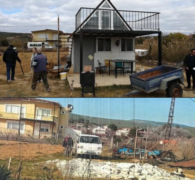 Kaçak yapılara yıkım