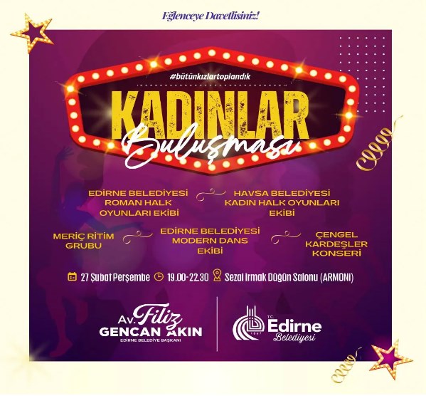 Belediyeden erken 8 Mart kutlaması