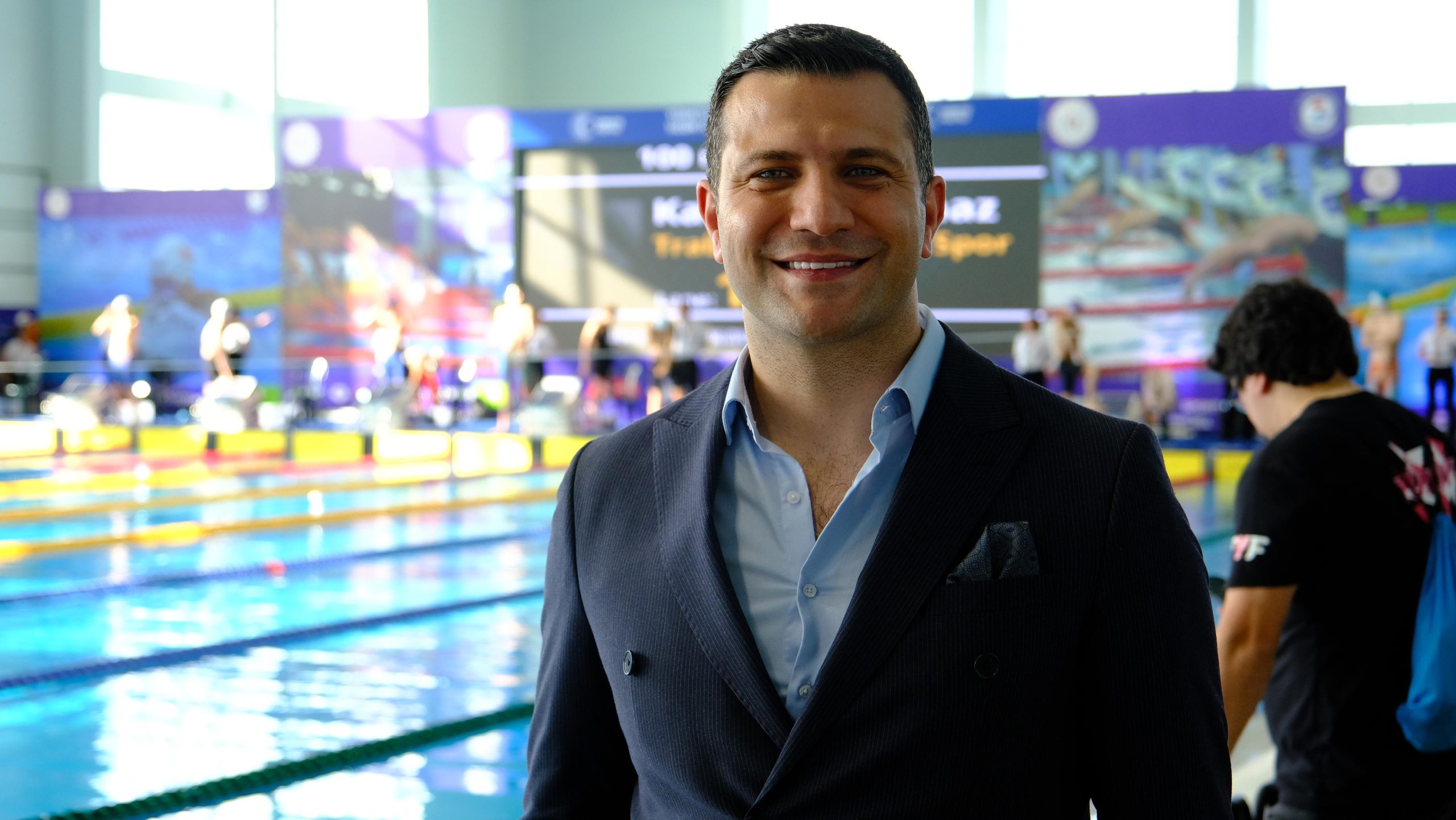 Edirne'de yüzme şöleni