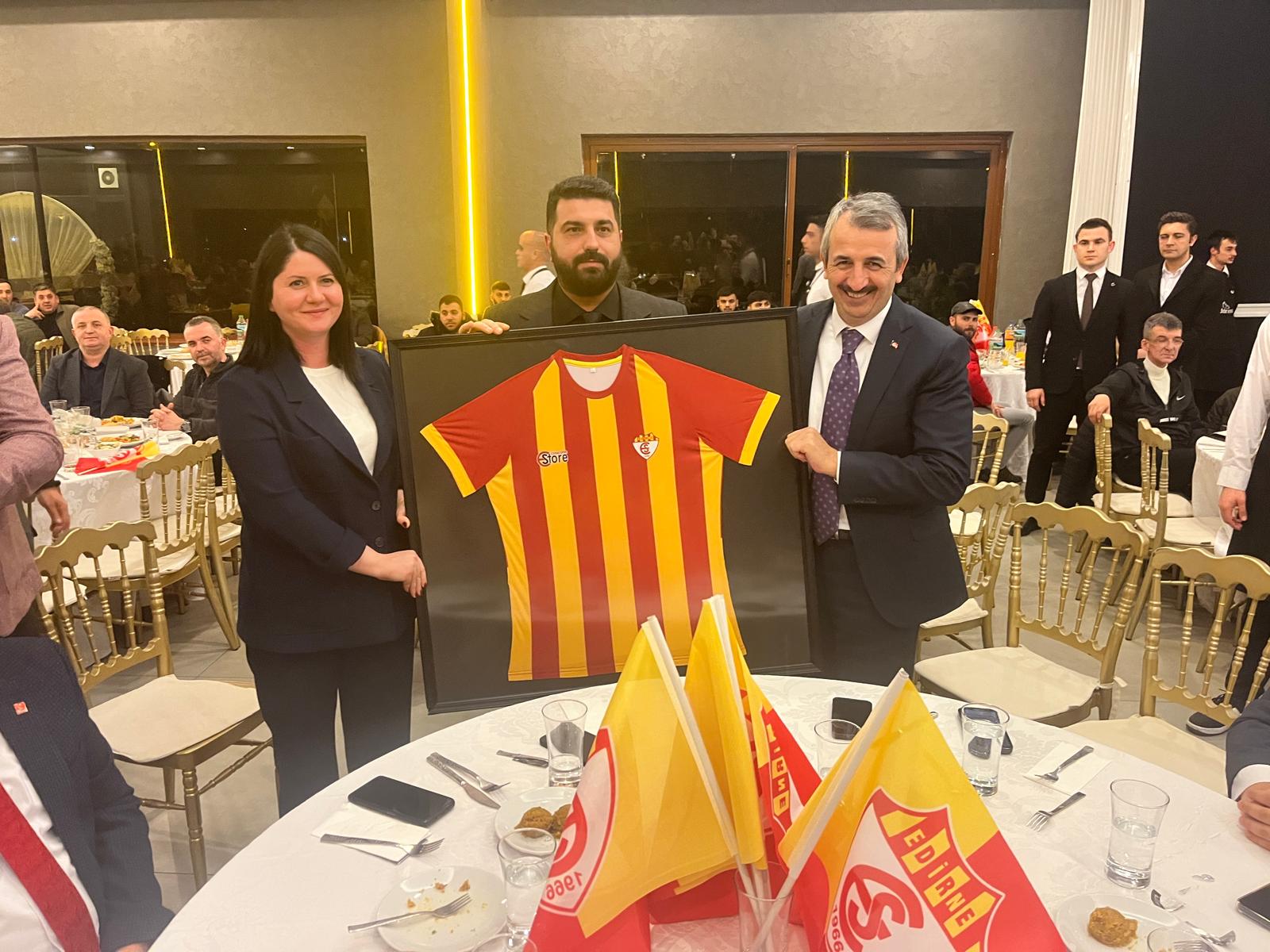 Edirnespor’a ‘destek’ gecesi