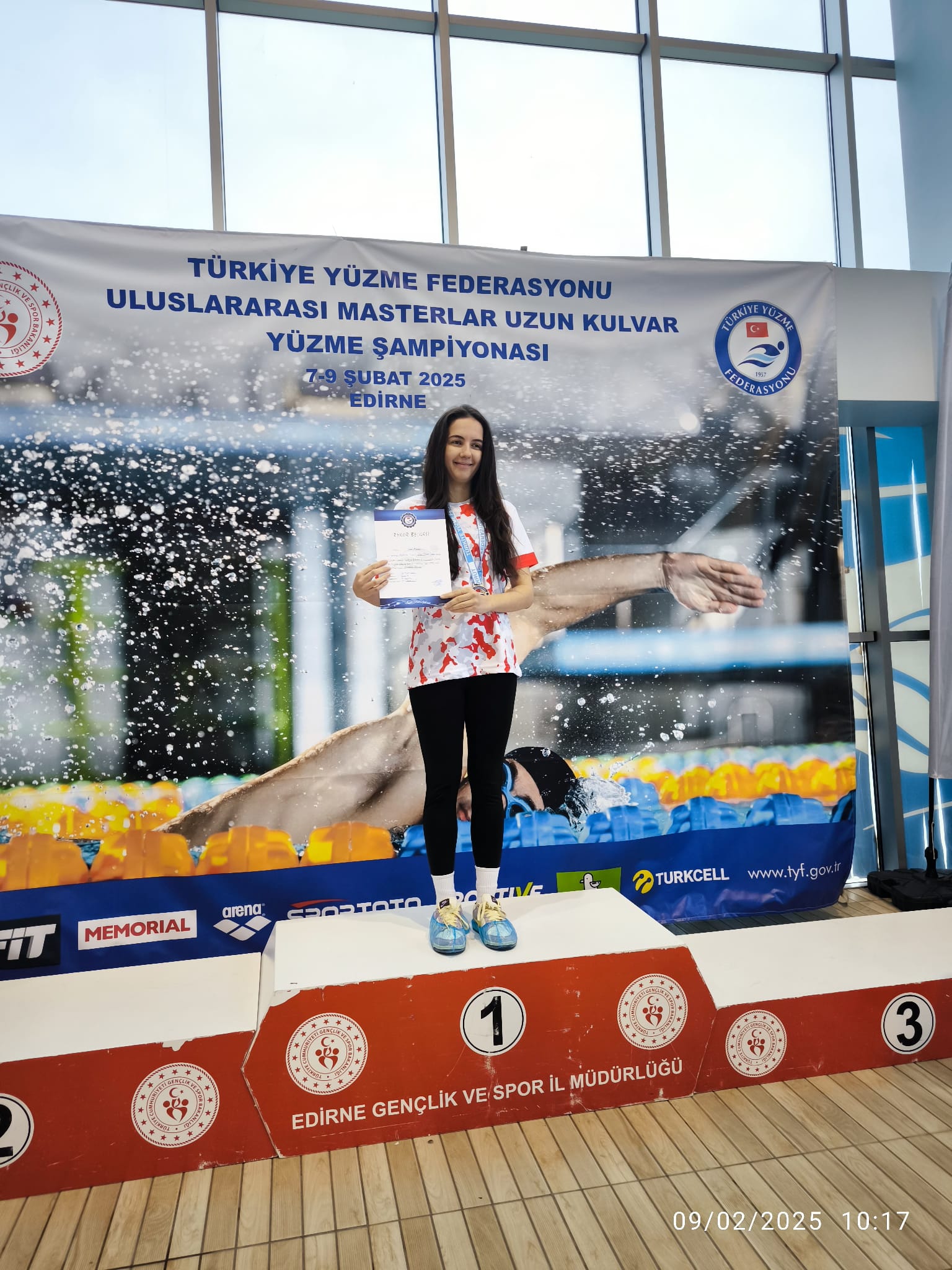 Dilara Biçen Türkiye şampiyonu oldu