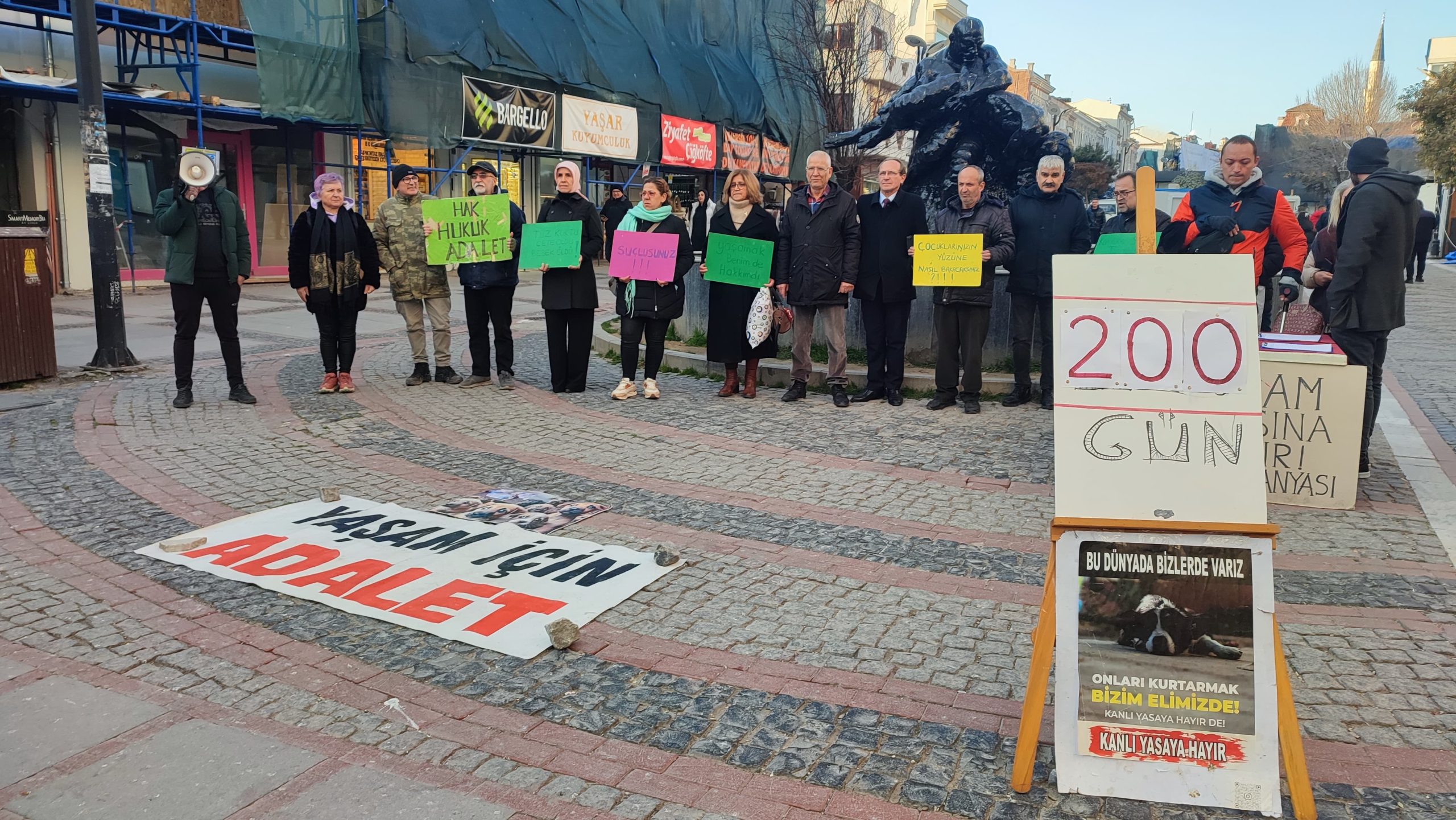 ‘Yaşam İçin Adalet’ eylemi 200’üncü gününde!