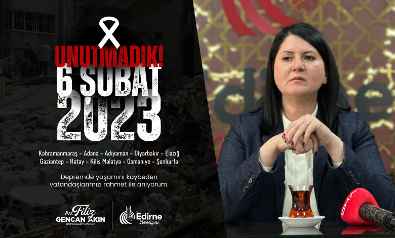 '6 Şubat depreminde yaşanan acının tarifi yok'