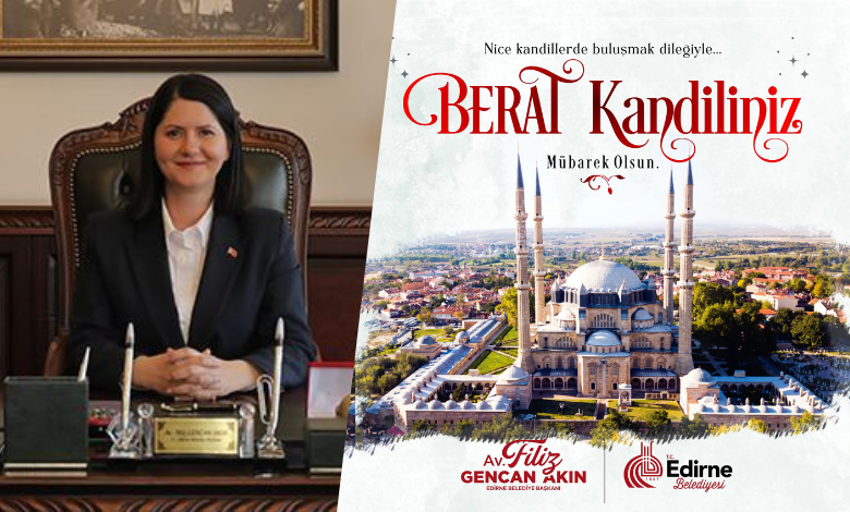 Gencan Akın'dan Berat Kandili mesajı