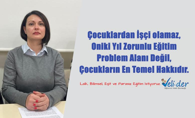 Demir; 'Her değişim, eğitimde yıkım'