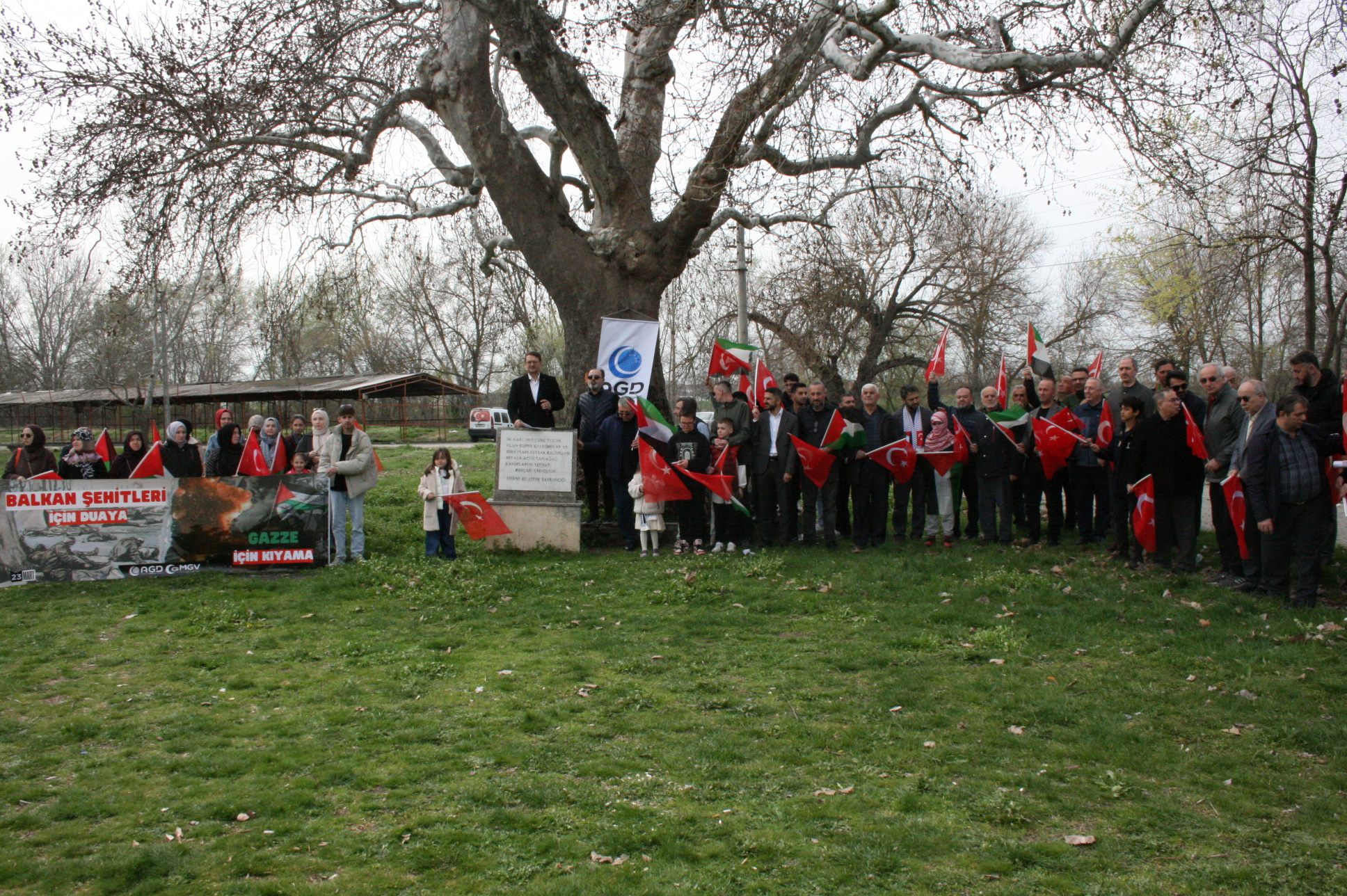 AGD Balkan şehitlerini unutmadı