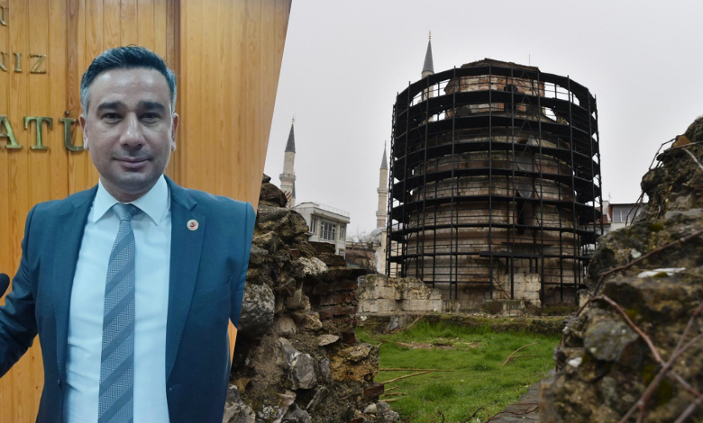 Makedon Kulesi’nde ‘kazı’ çalışmaları sürüyor