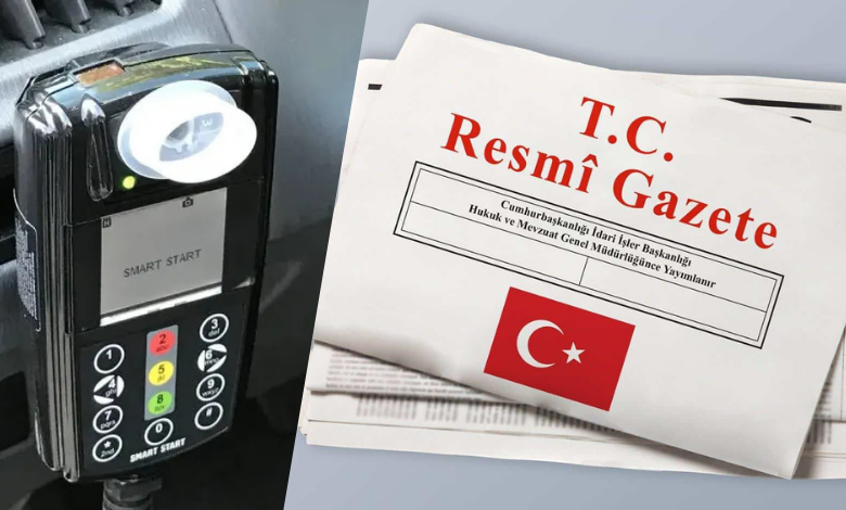 Araçlarda alkol kilidi kurulumu için şartlar belirlendi