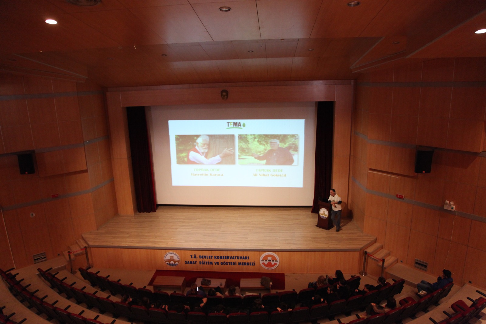 Küresel iklim değişikliği öğrencilere anlatıldı