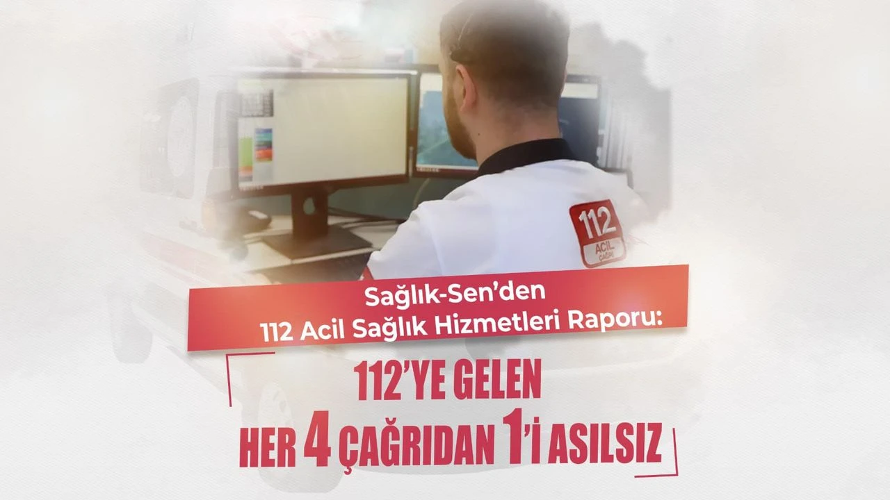 112’ye gelen her 4 çağrıdan 1’i asılsız