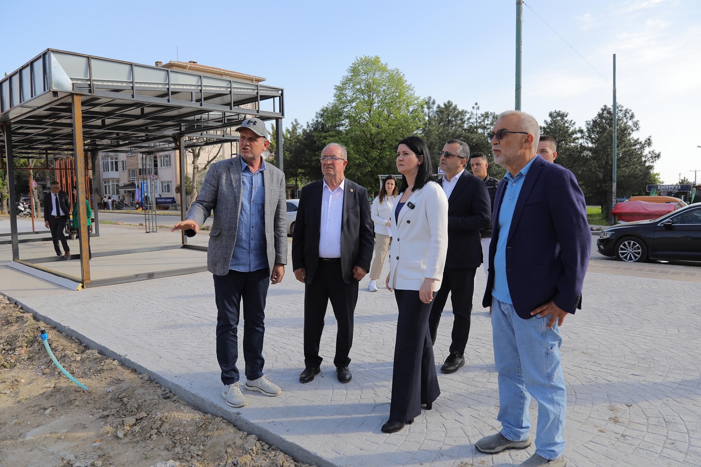 Başkan Gencan Akın'dan projelere yakın markaj