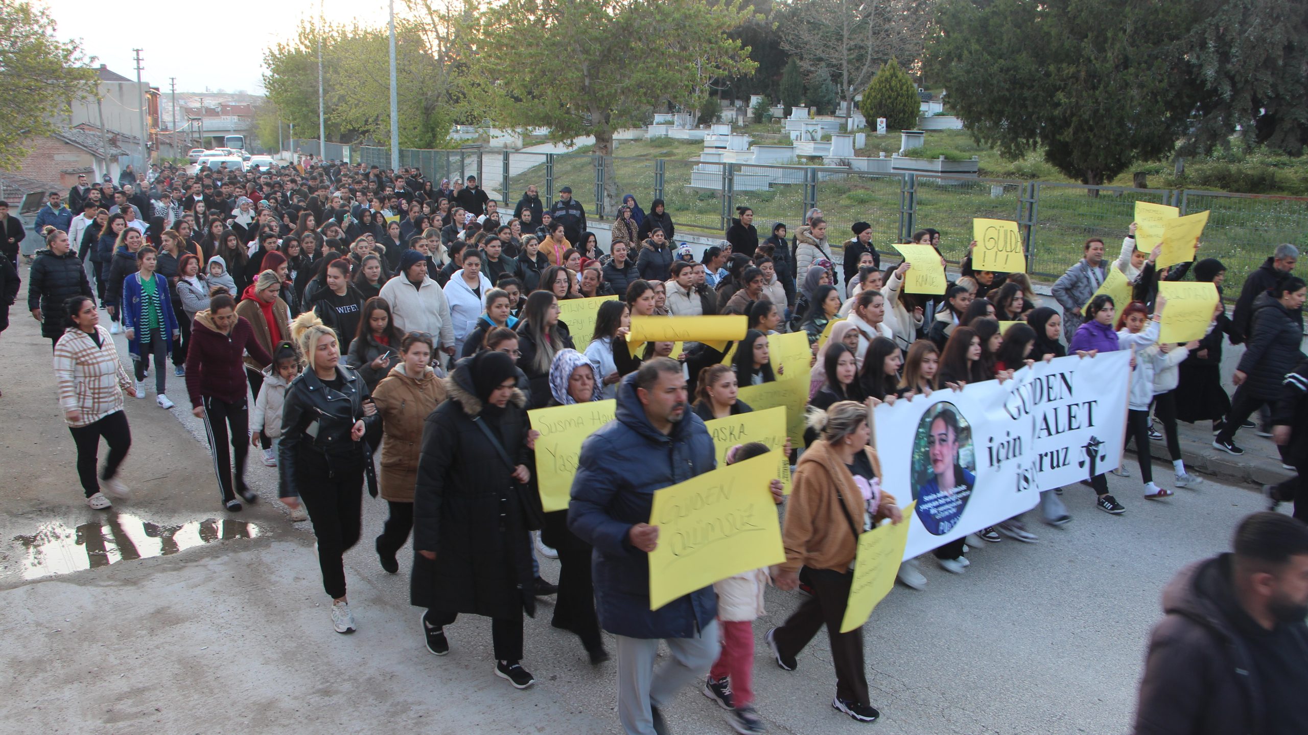 Gülden için 'Adalet' yürüyüşü