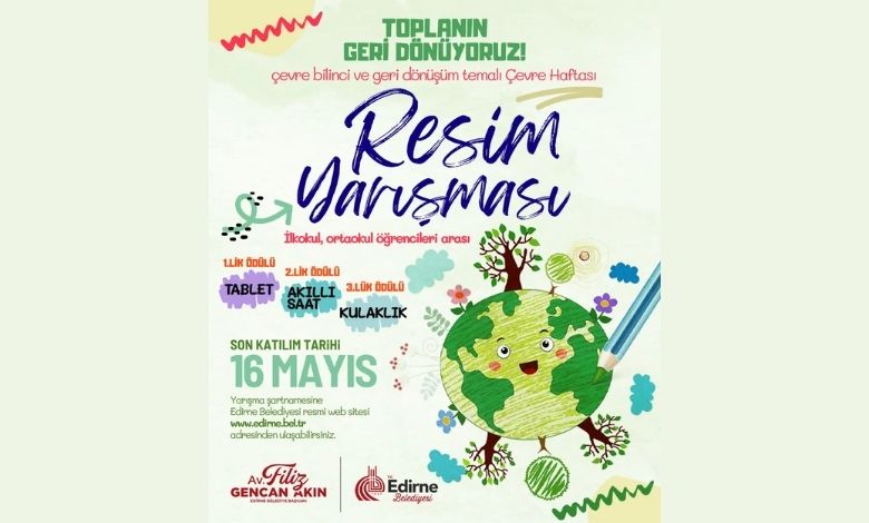 Çevre bilinci için resim yarışması