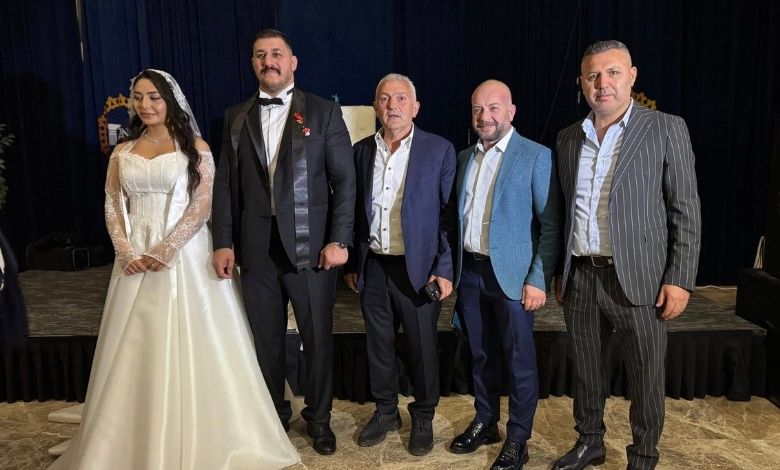 Başpehlivan Tanju Gemici Edirne damadı oldu