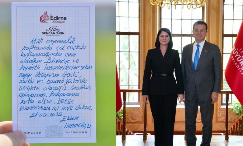 İmamoğlu’ndan Edirne’ye mesaj var!