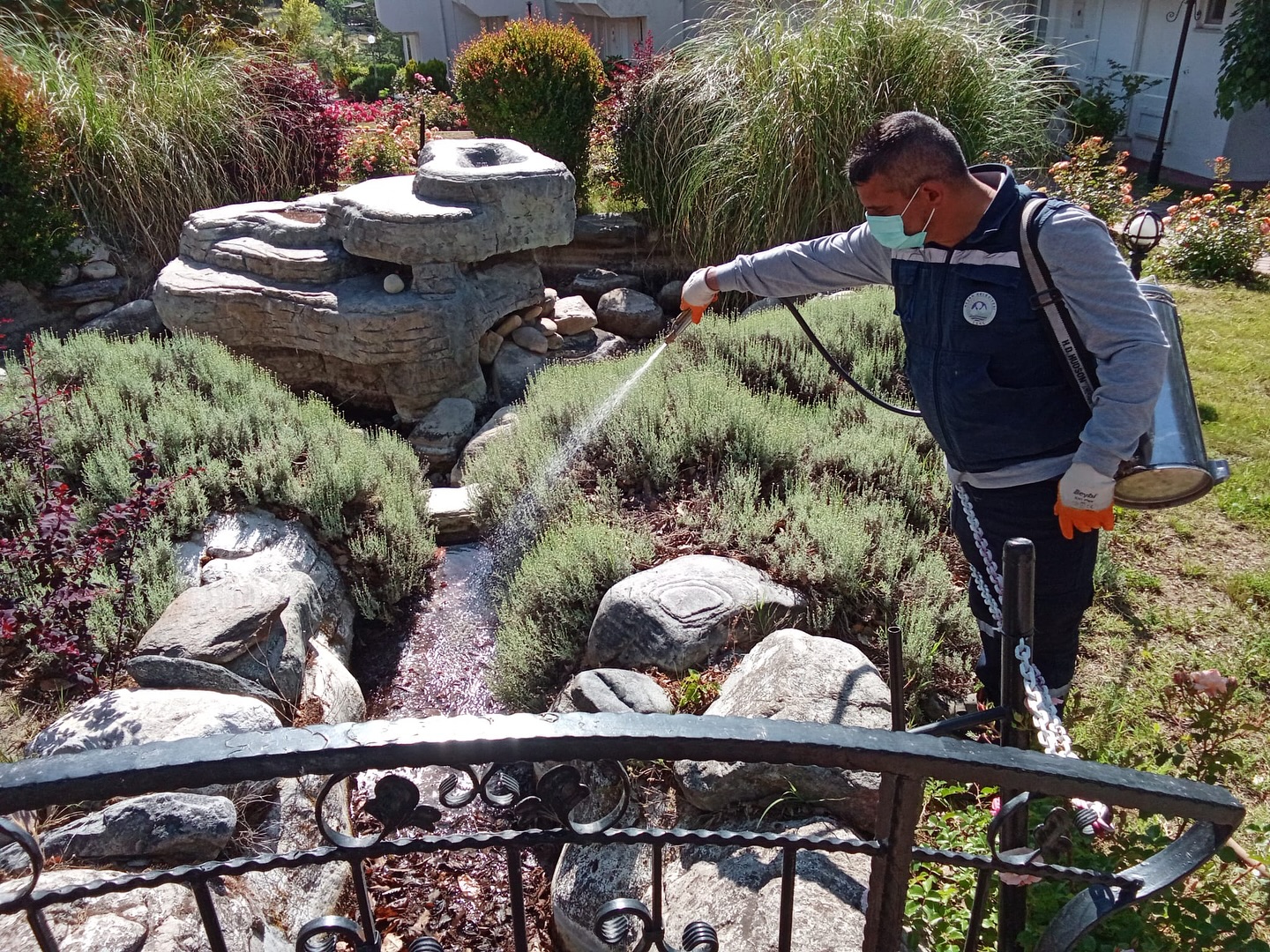 Keşan'da sinekle mücadele