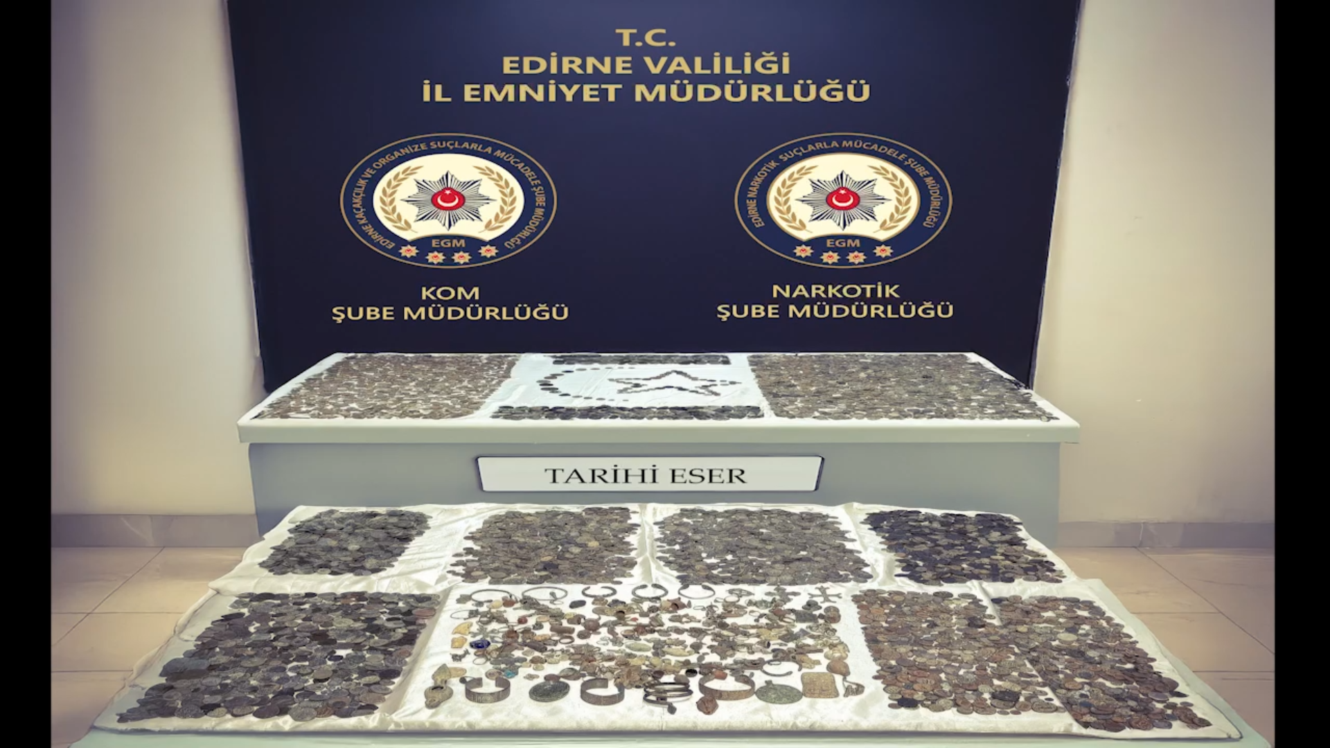 Kapıkule'de bir TIR dolusu tarih!