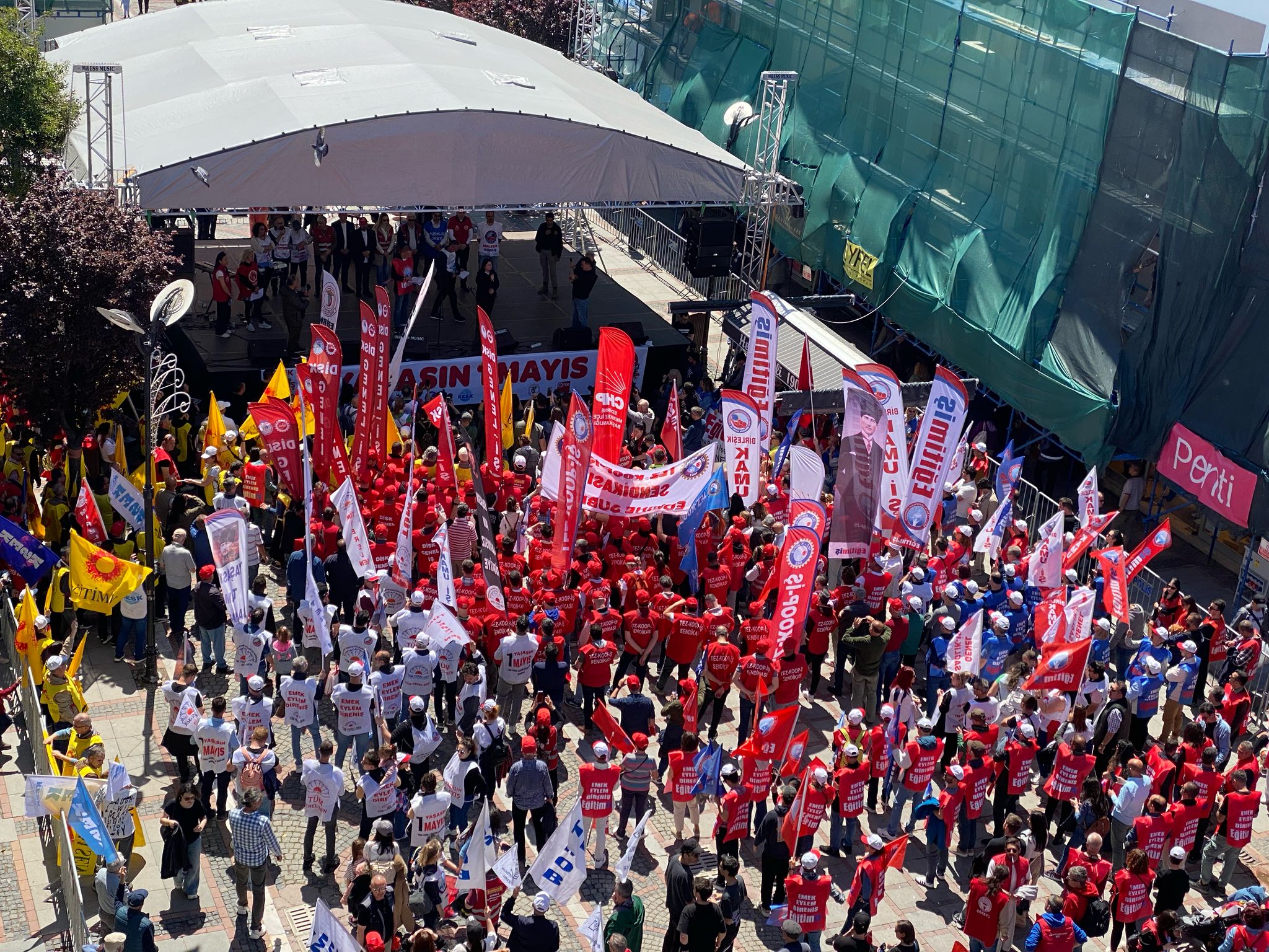 1 Mayıs’ta saflar gittikçe azalıyor