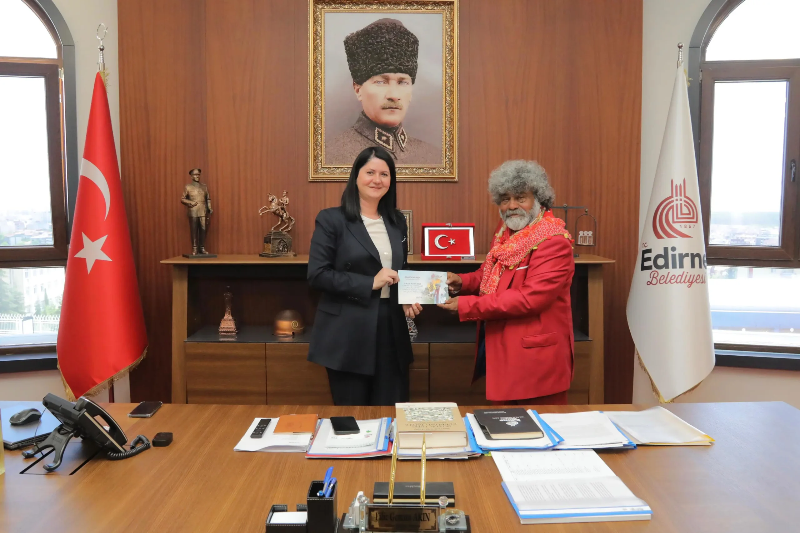 Başkan Gencan Akın'a Kakava daveti