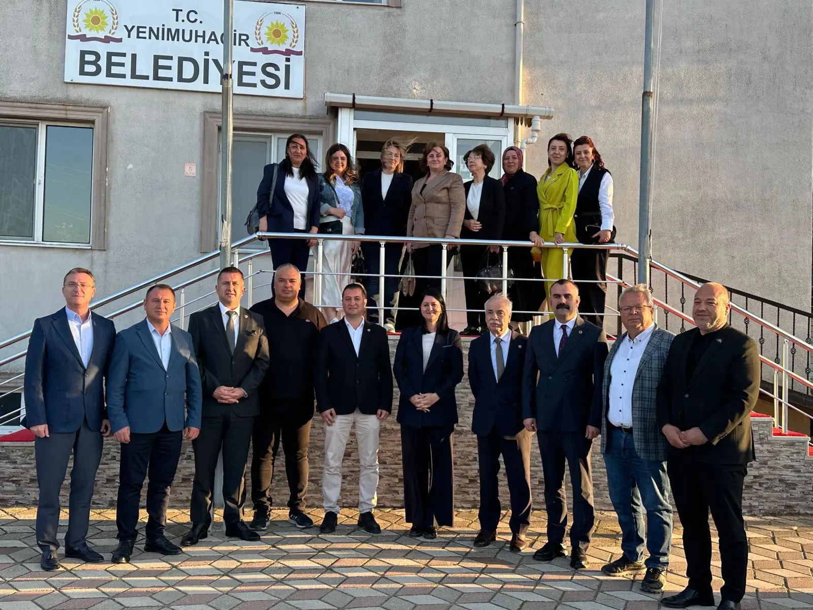 Başkanlar Yenimuhacır'da buluştu