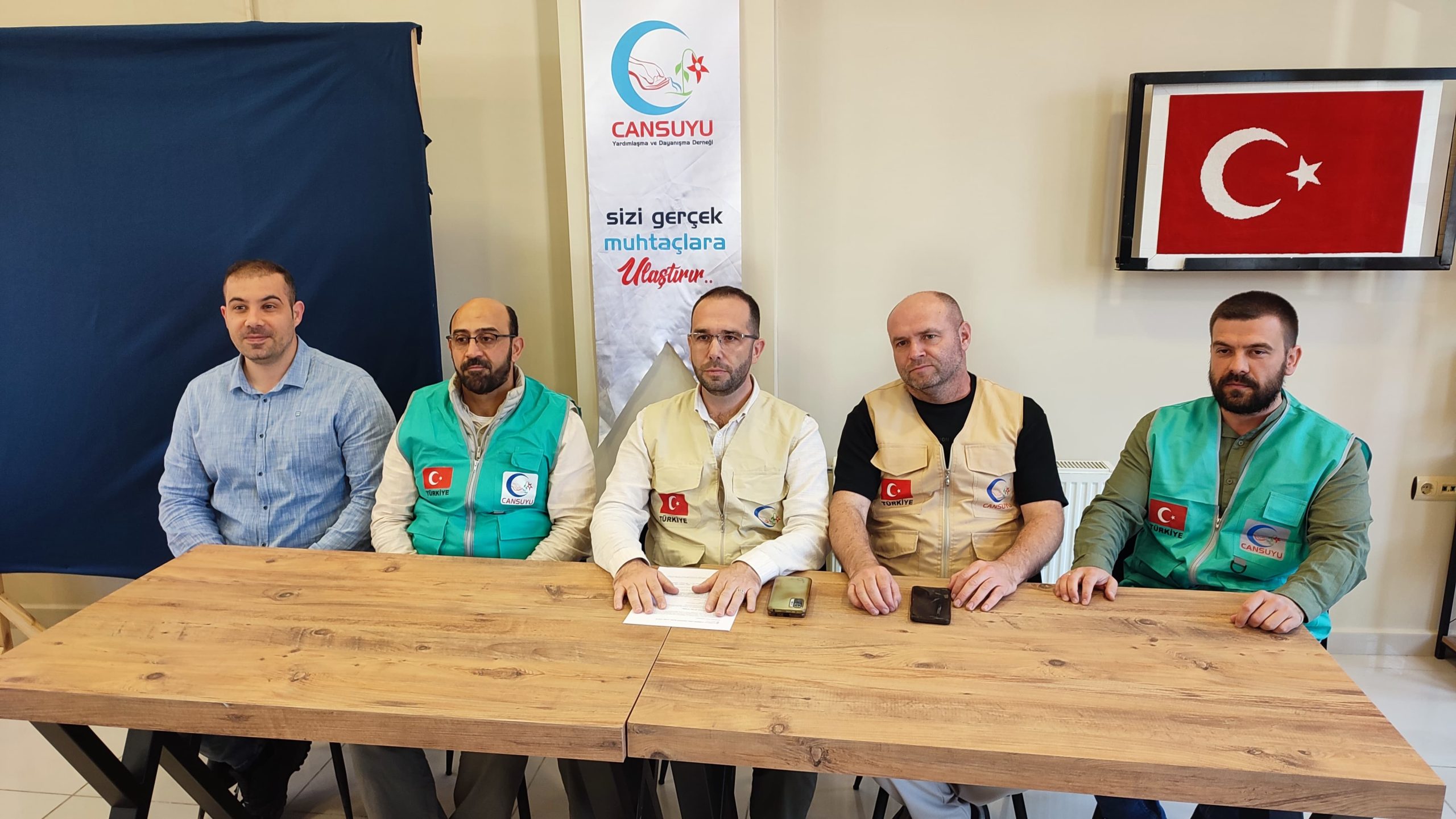 Cansuyu’ndan Gazze’ye büyük yardım