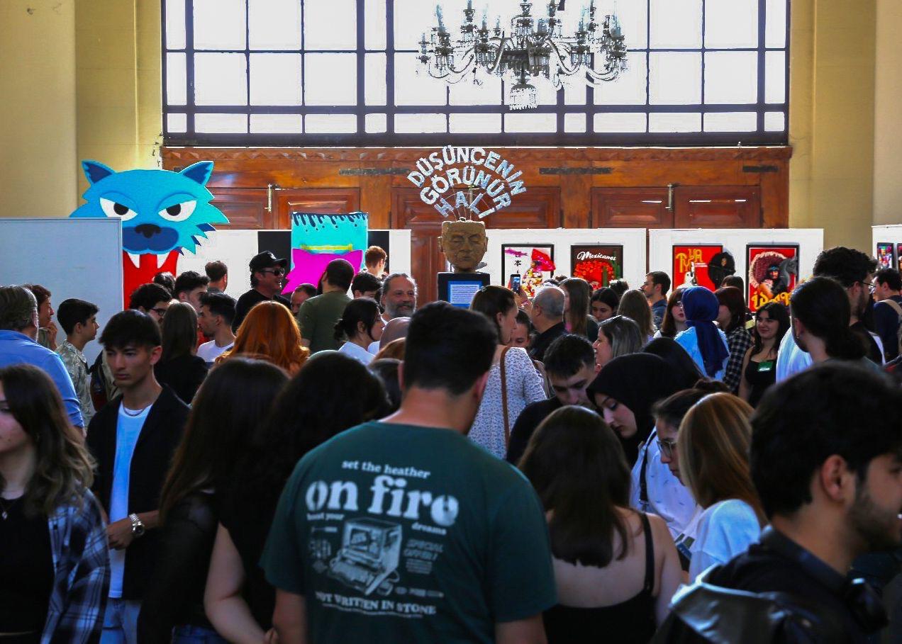 T.Ü.'de 'Düşüncenin Görünür Hali' sergisi