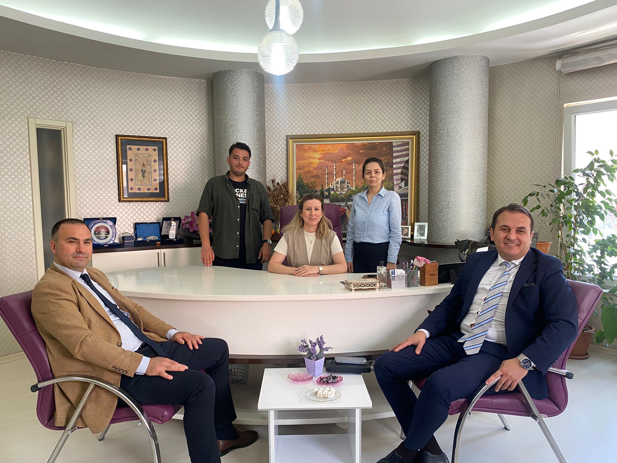 Bahçeşehir Koleji'nden gazetemize ziyaret