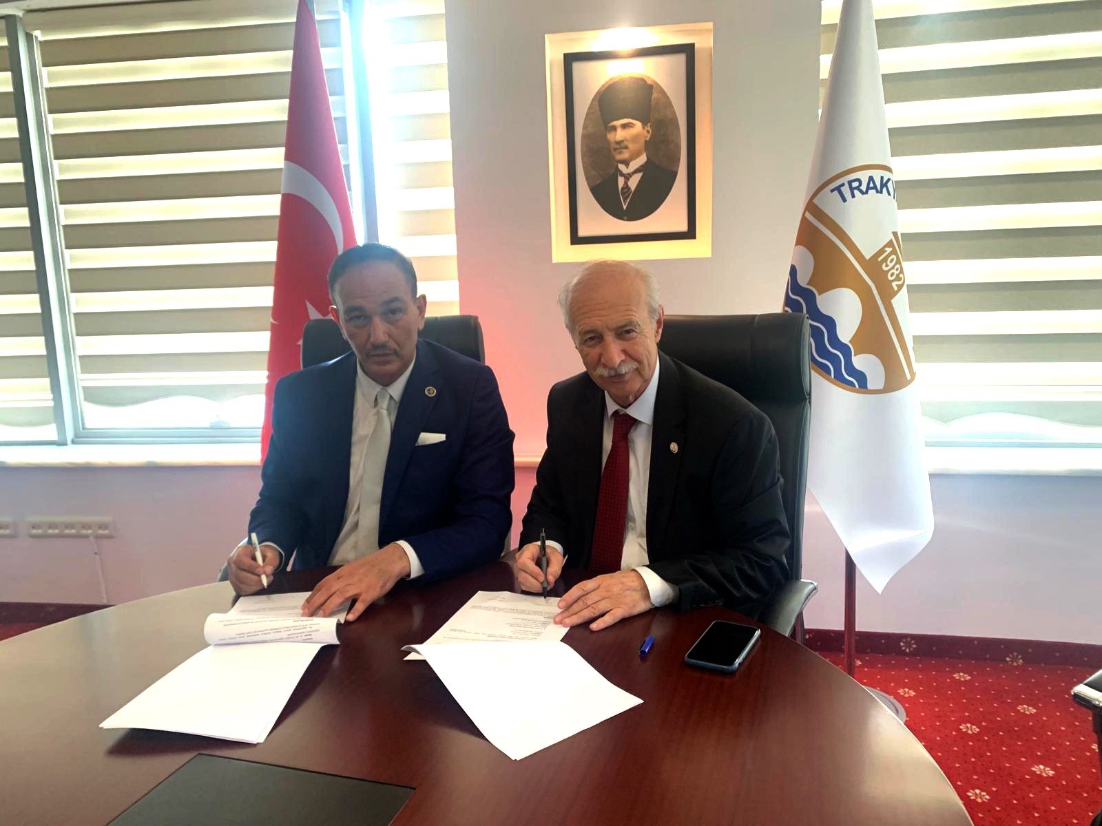 Trakya Üniversitesi ile Tapu ve Kadastro Edirne Bölge Müdürlüğü arasında iş birliği