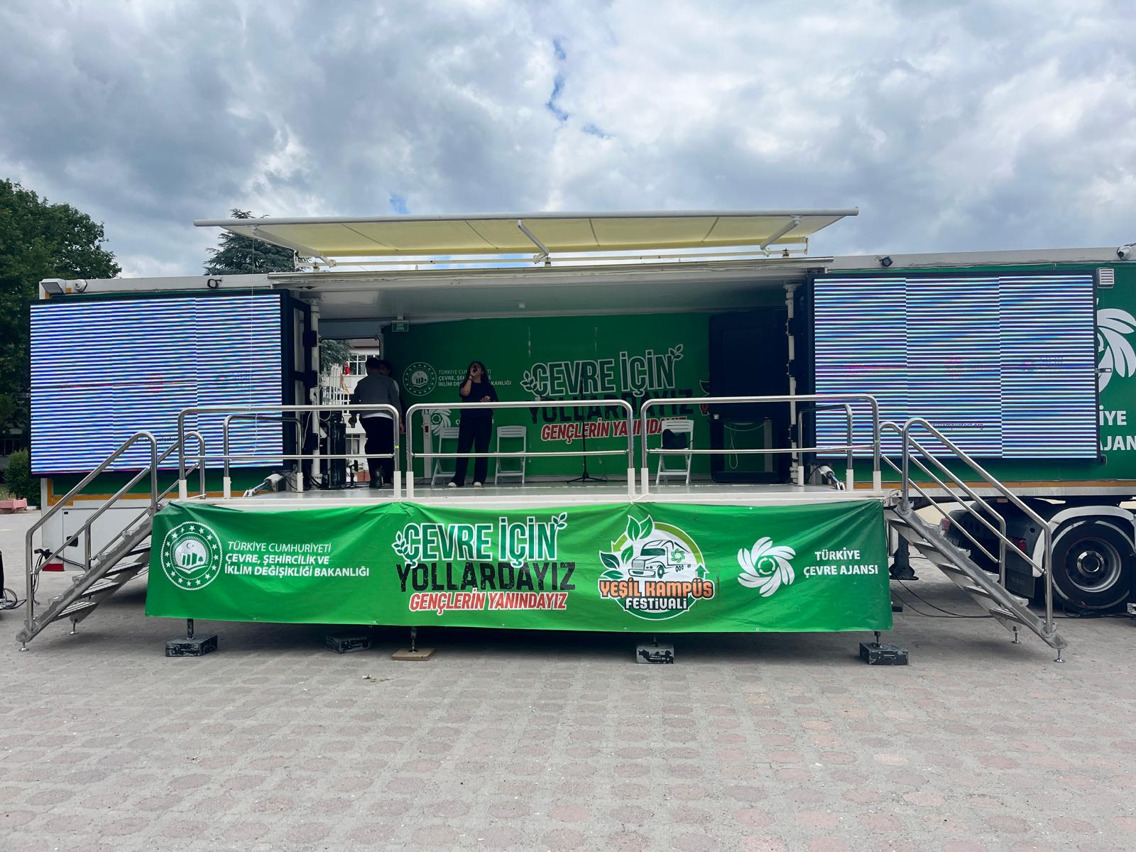 Çevre TIR’ı öğrencilerle buluştu