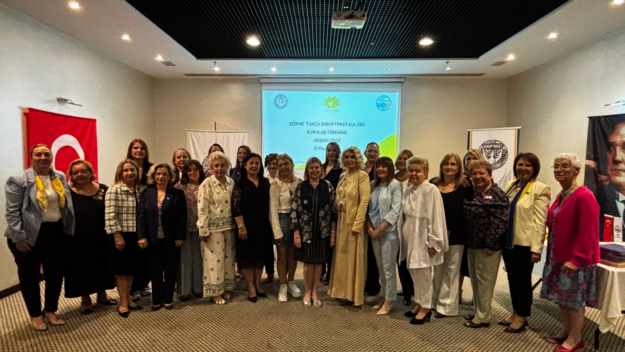 Edirne Tunca Soroptimist Kulübü kuruldu