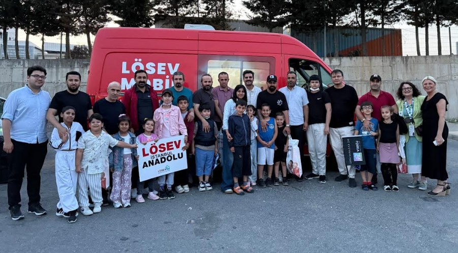 LÖSEV'den özel anlamlı buluşma