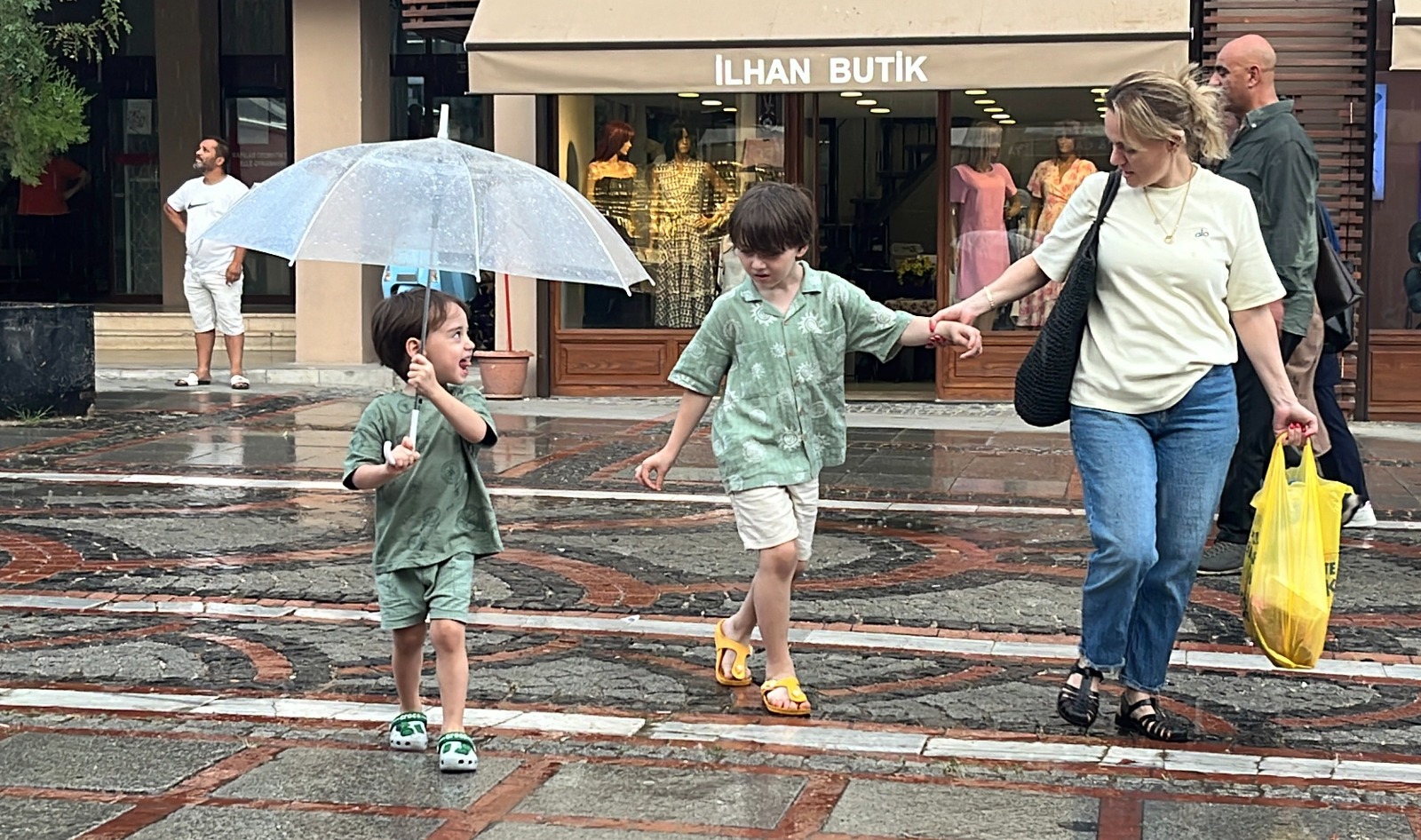 Bunaltan sıcaklığa yağmur molası