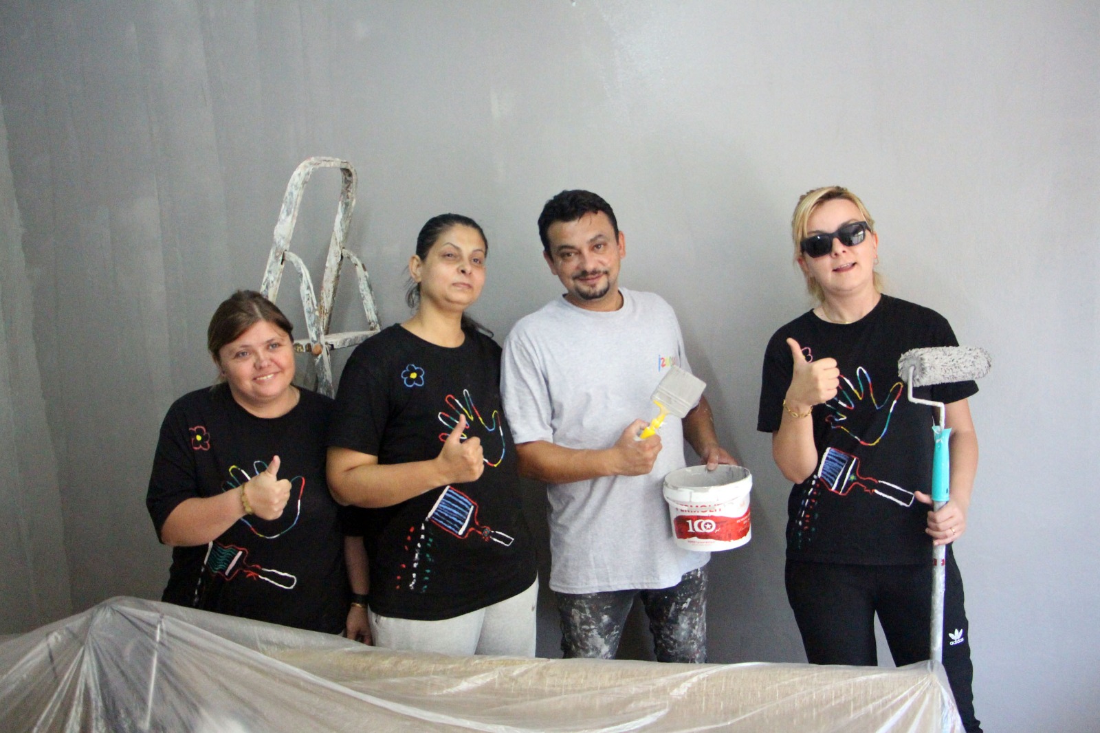 Kadın badanacılardan ‘tertemiz’ iş