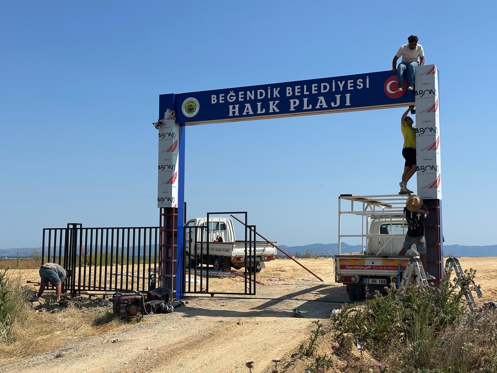 Beğendik plajı için geri sayım