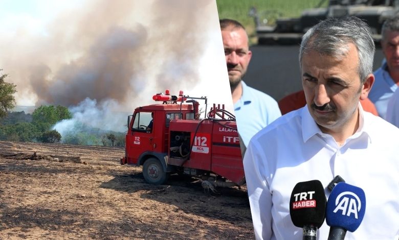 Vali Sezer’den tarlada yangın uyarısı: