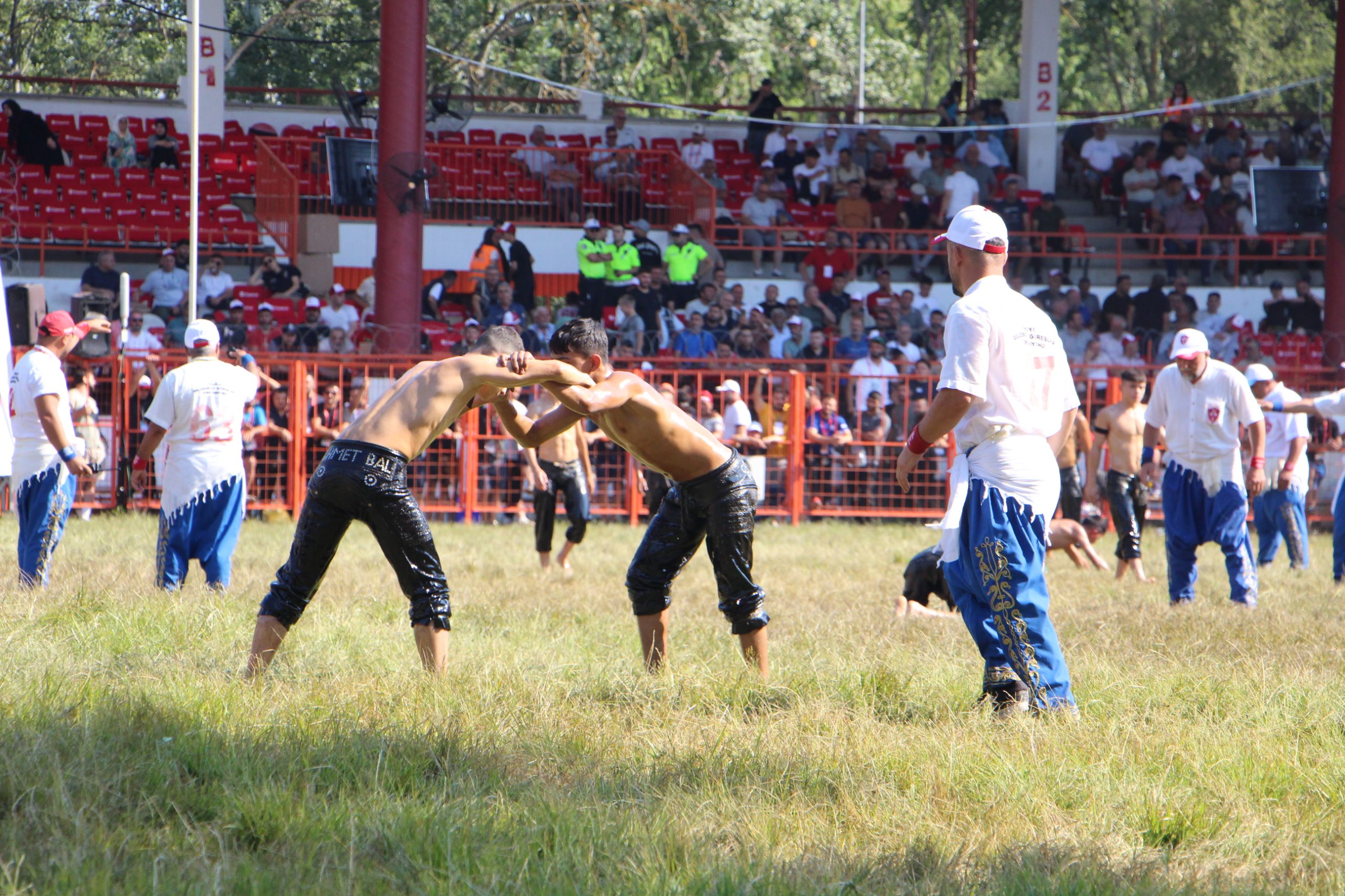 Dualı çayırda son gün heyecanı