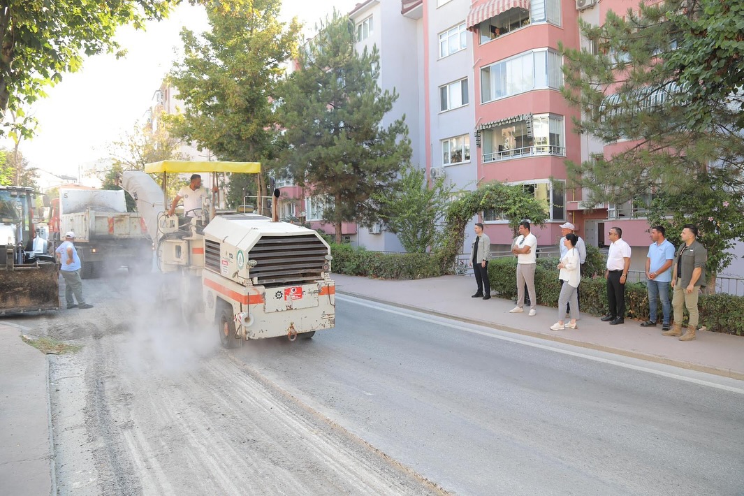 Gencan Akın'dan üstyapı çalışmalarına yakın mercek