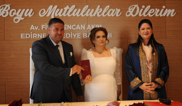 Sinan ve Çiğdem çifti ‘evet’ dedi