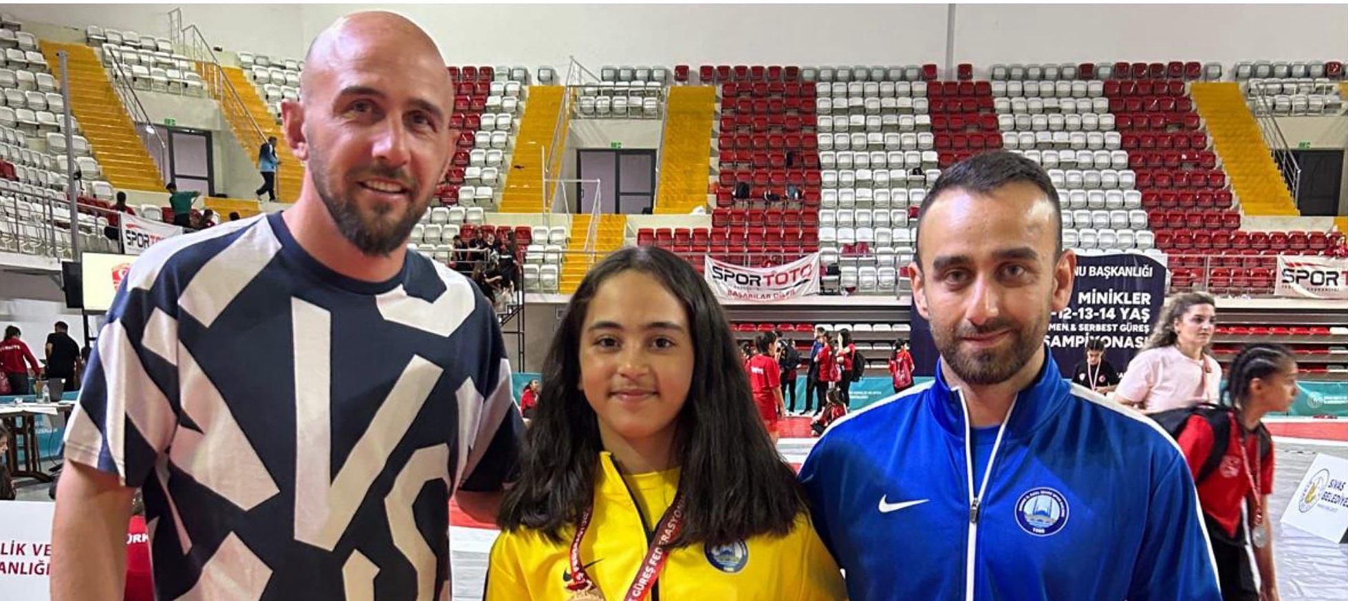 Zımba güreşte Türkiye Şampiyonu