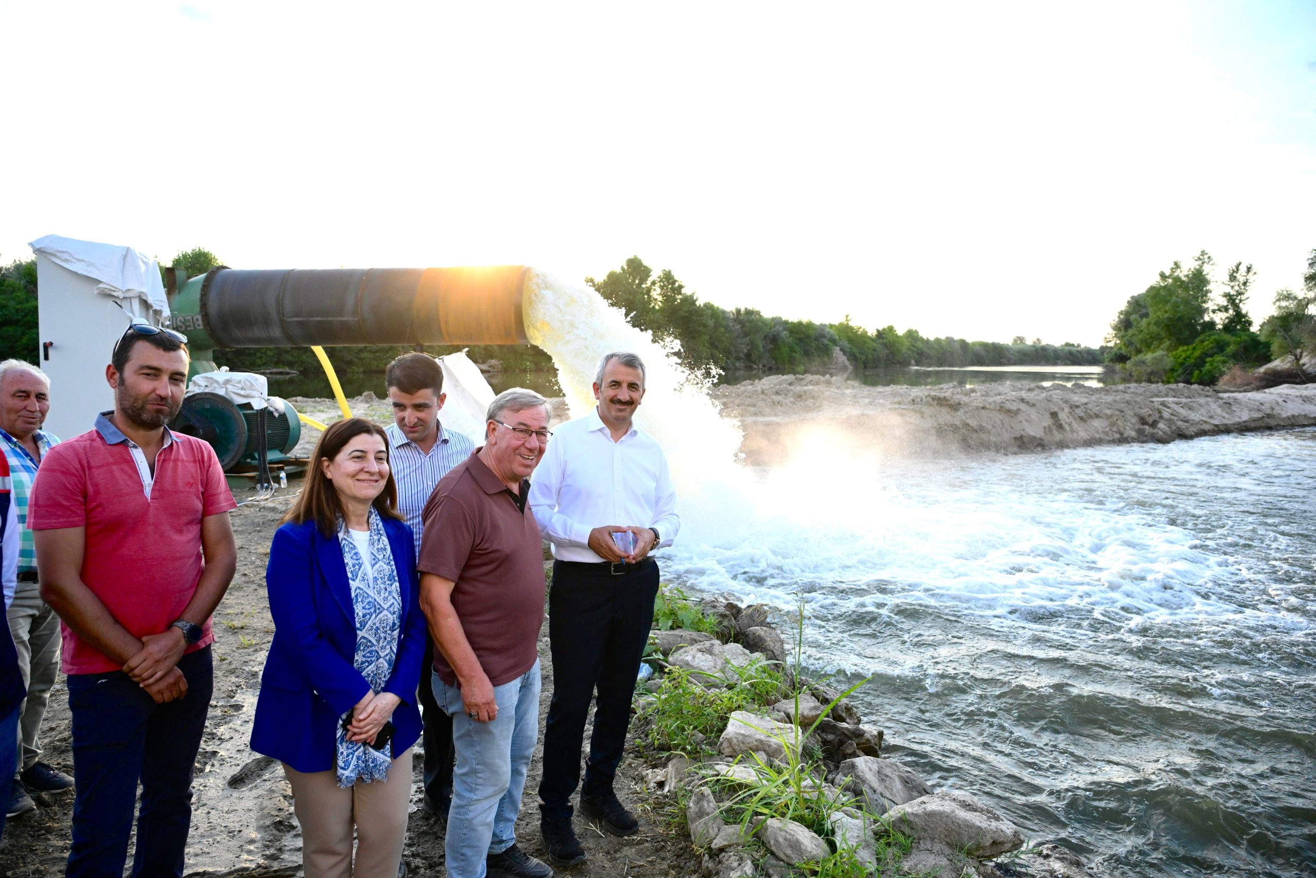 İpsala ve Çakmak'ta sulama seferberliği