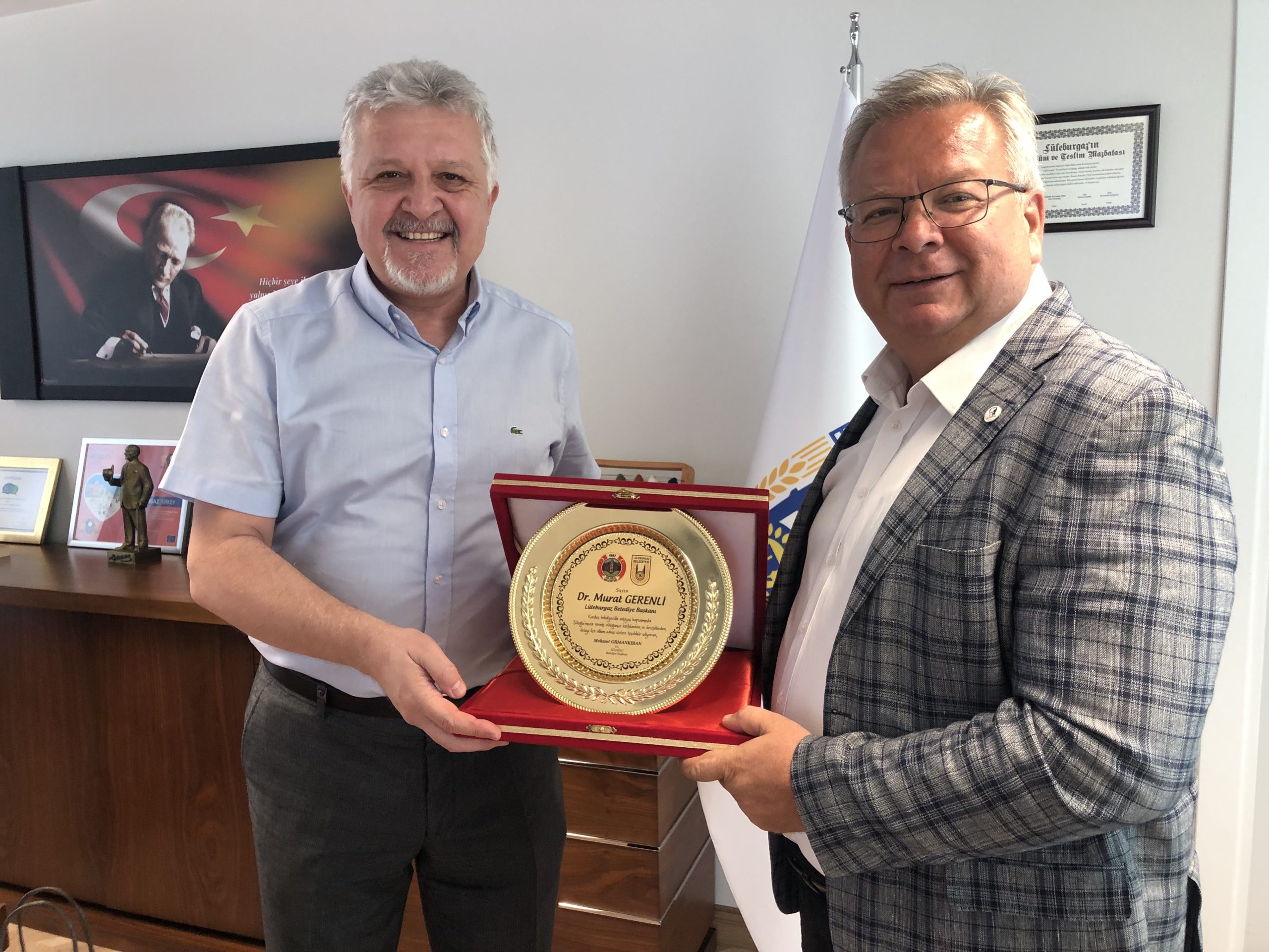 Süloğlu’ndan teşekkür ziyareti