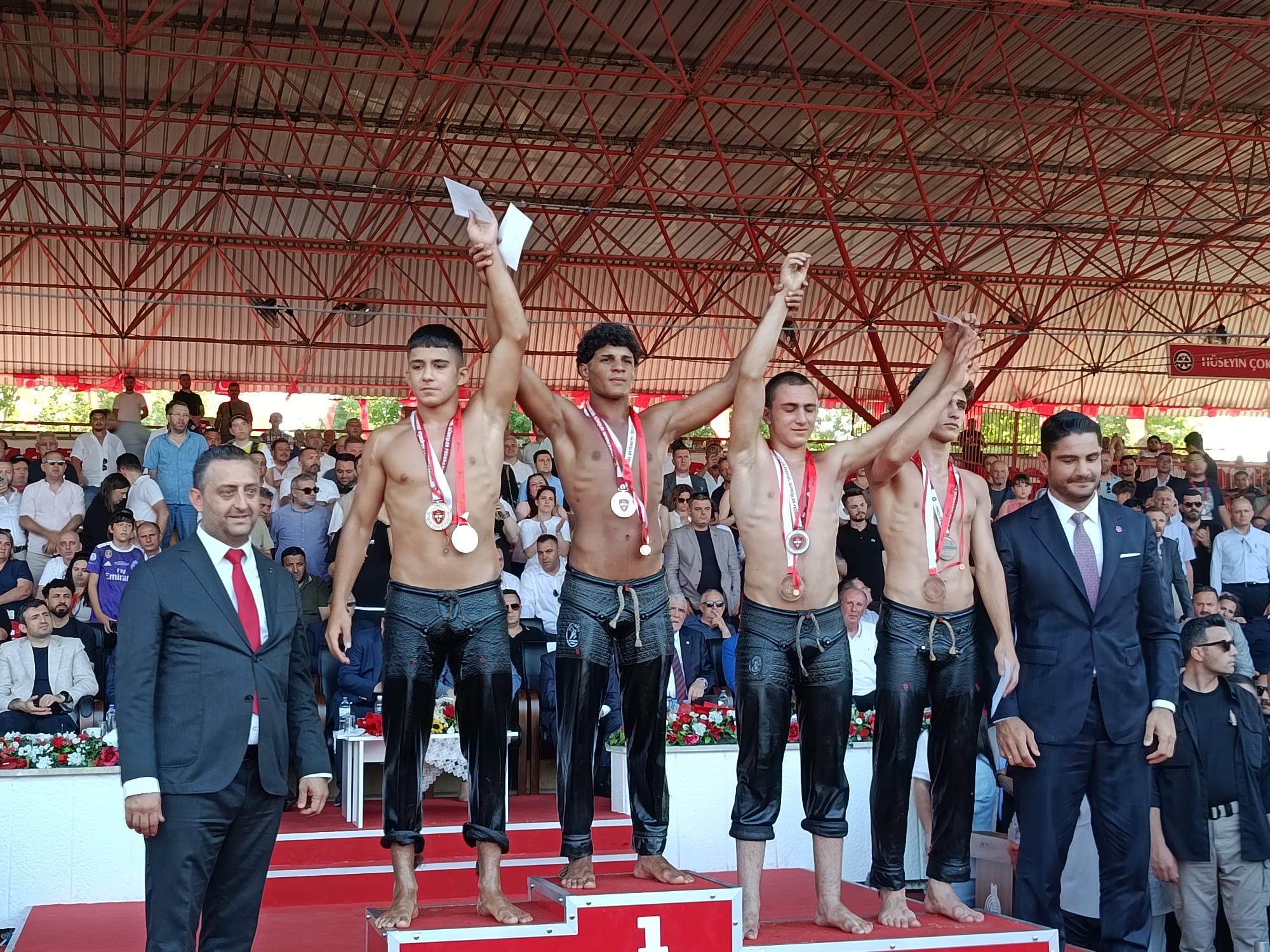 Er meydanında Edirne’nin tek şampiyonluğu Gümüşdağ’dan