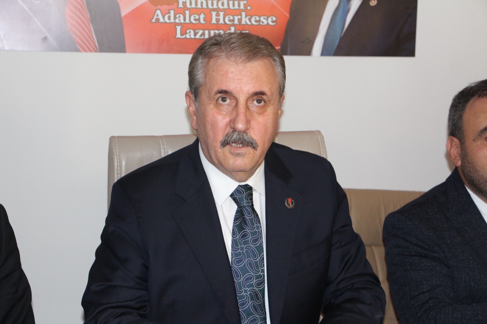 BBP Lideri Destici Edirne'de