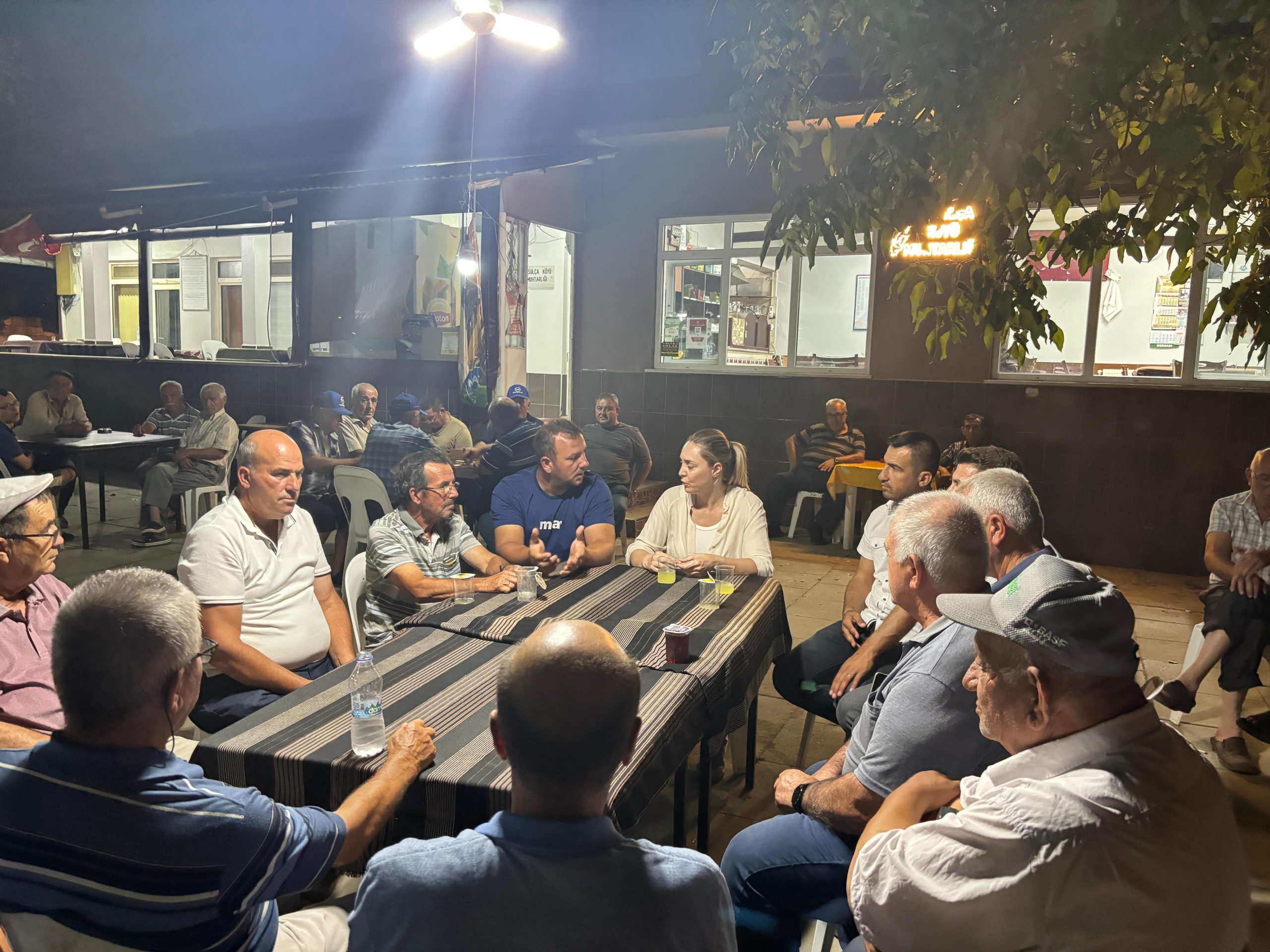 CHP İl Örgütü Havsa'da üreticiyle buluştu