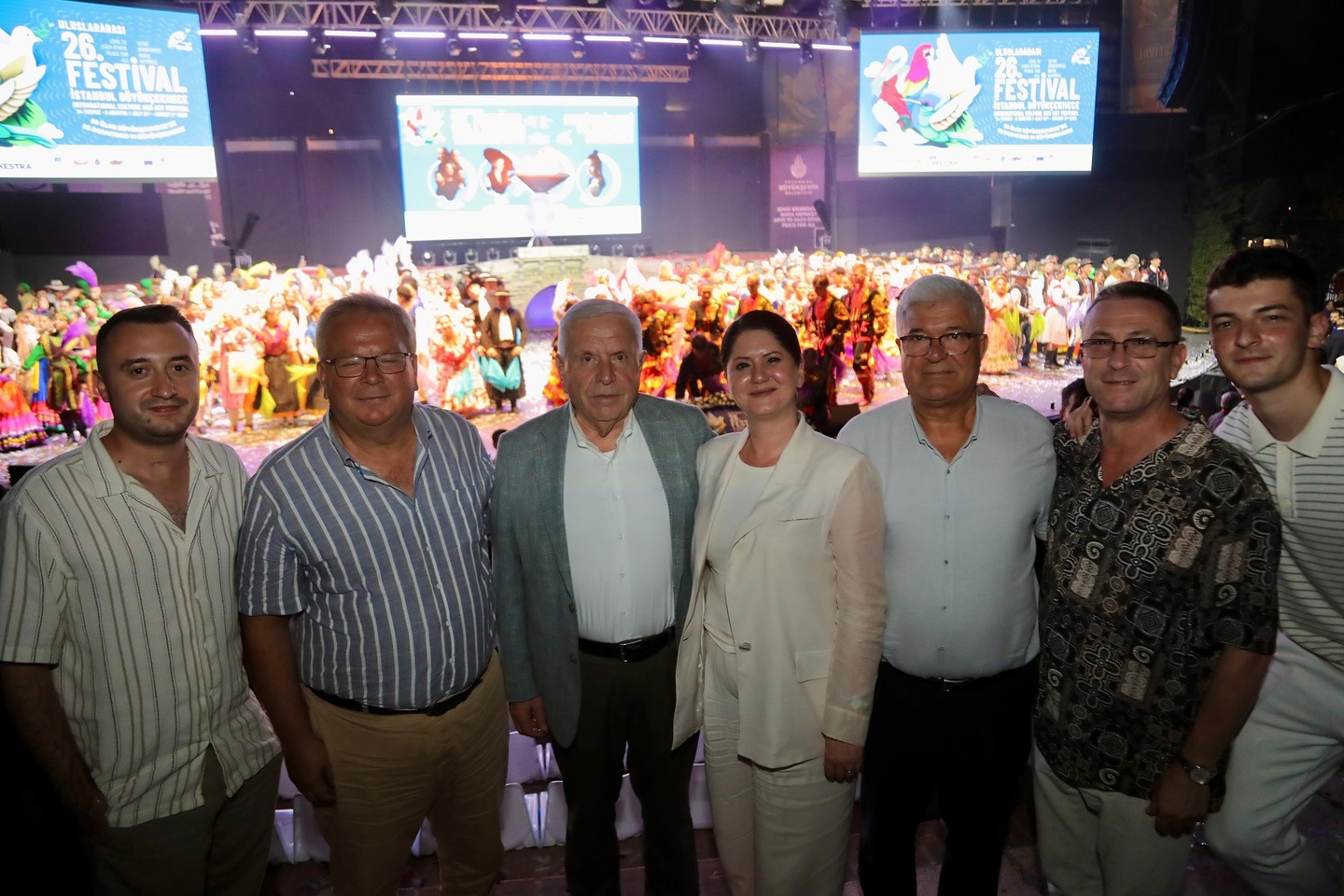 Edirne heyeti Büyükçekmece Kültür ve Sanat Festivali'nde