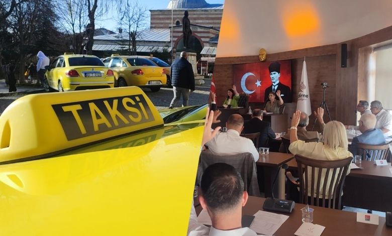 Edirne’de taksi tarifelerine yüzde 30 zam