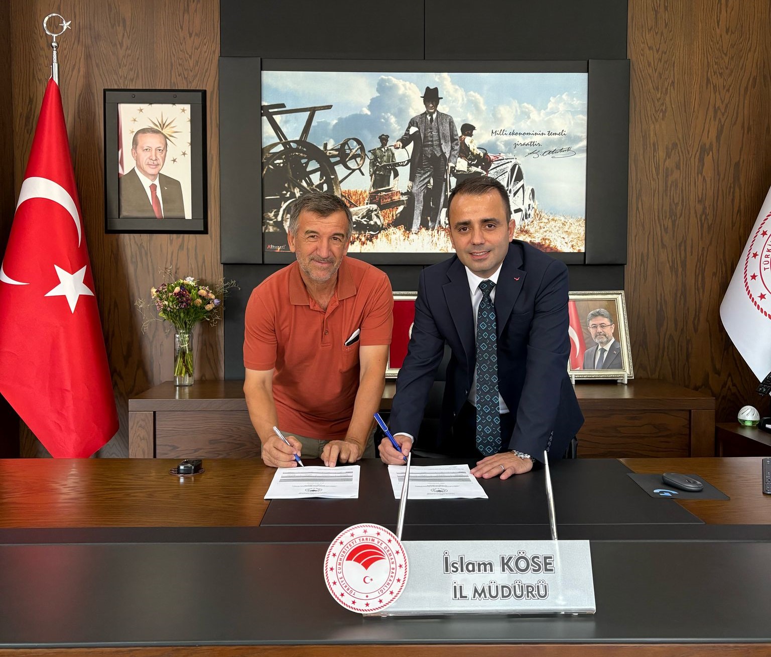 Kırsal kalkınma için hibe sözleşmesi