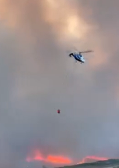 Gelibolu’da büyük yangın