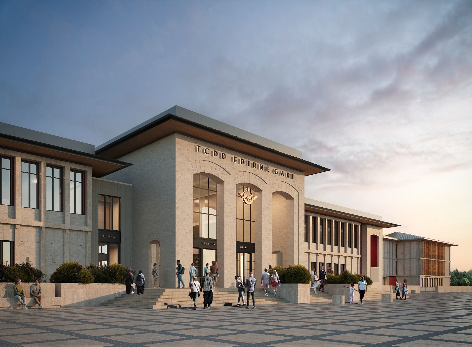 Yeni gar binası böyle görünecek!