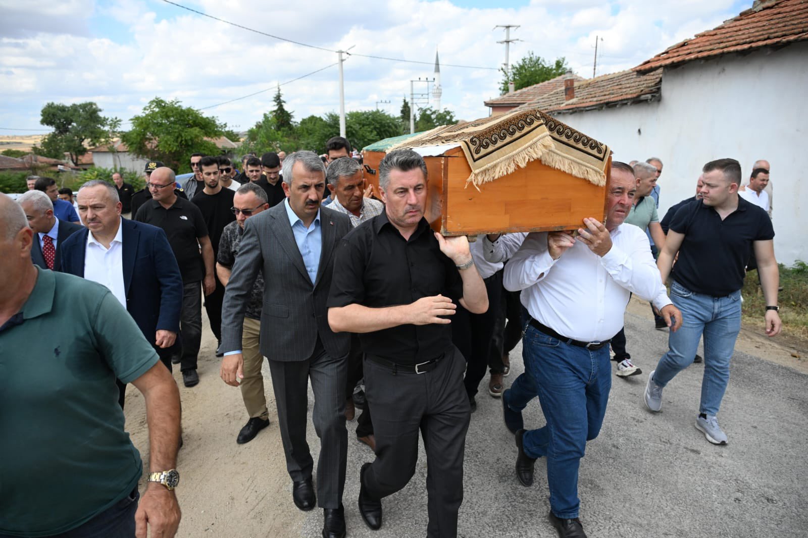 Edirneli Vali Baruş'un babasına son görev